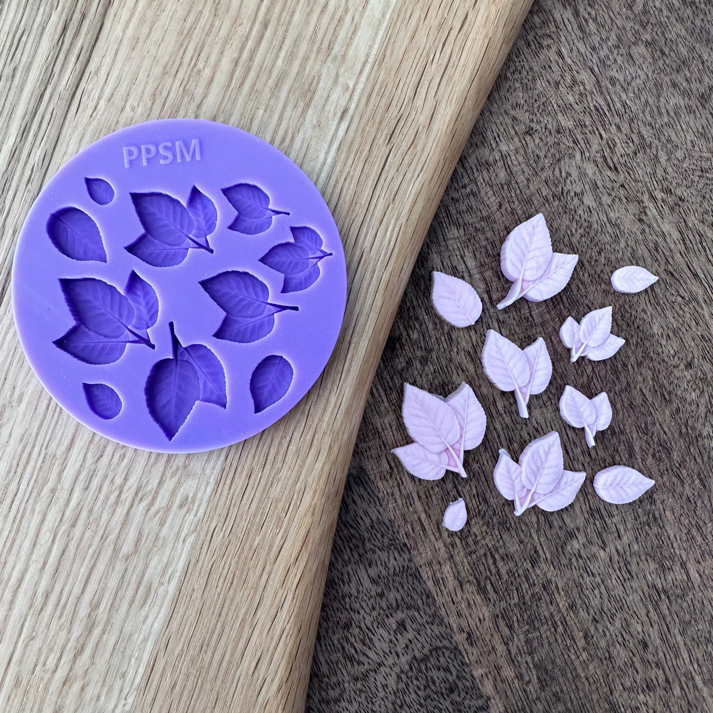 PPSM Silicone Baking Mould -  Trio of Leaves