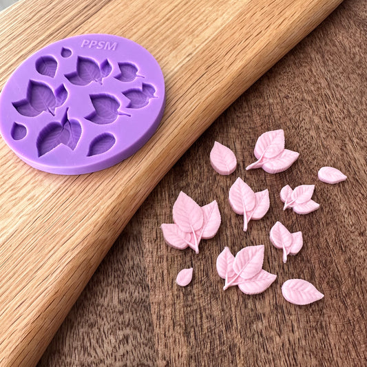 PPSM Silicone Baking Mould -  Trio of Leaves