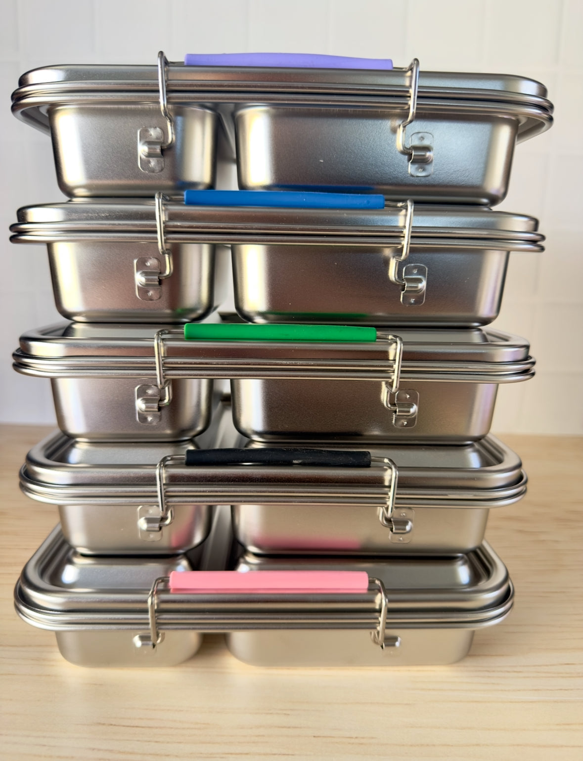 Wattlebox Two - Stainless Steel Lunch Box + two tubs