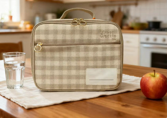 Wattlebag - Wheat Gingham - COMING SOON!!