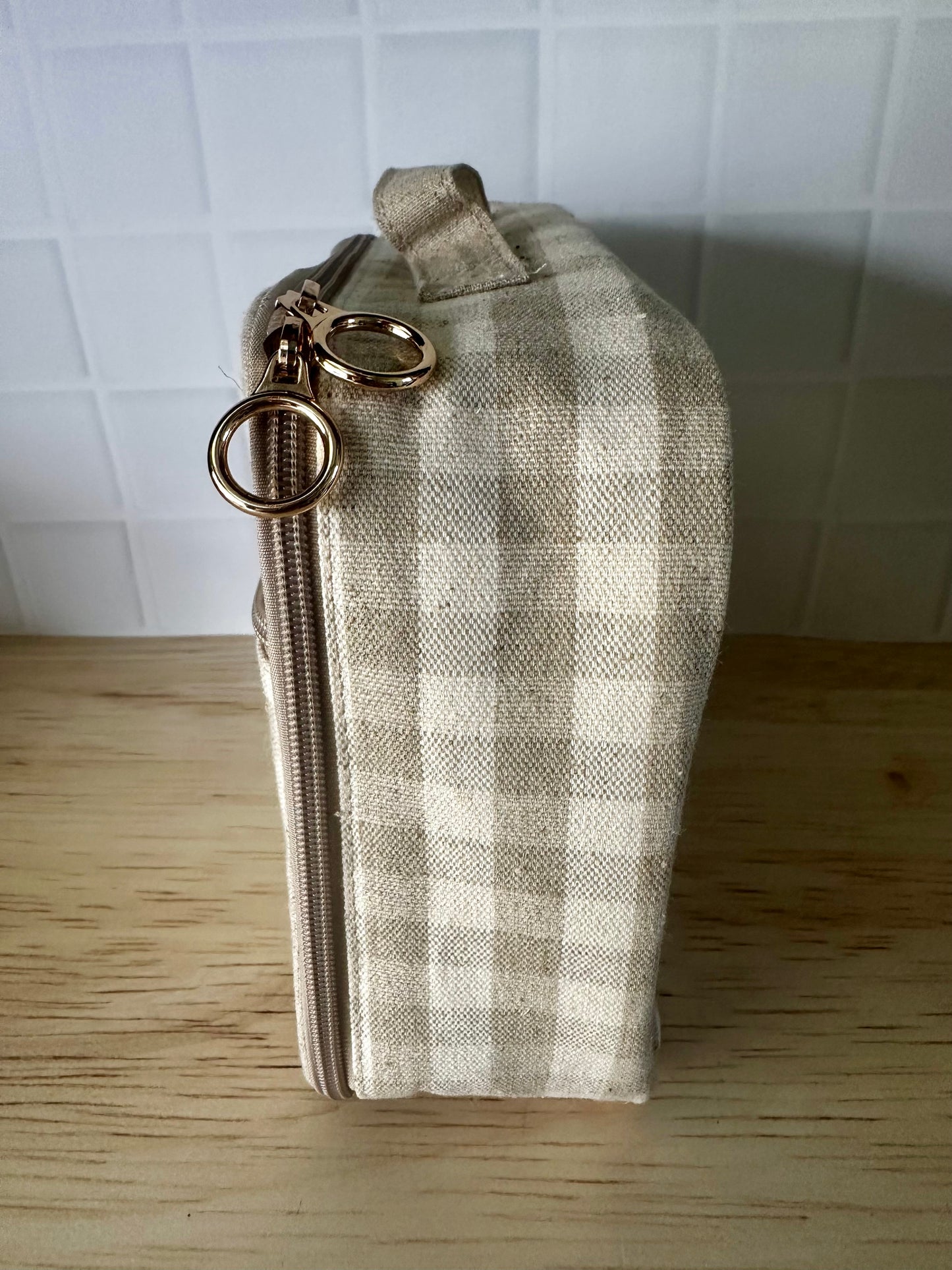 Wattlebag - Wheat Gingham