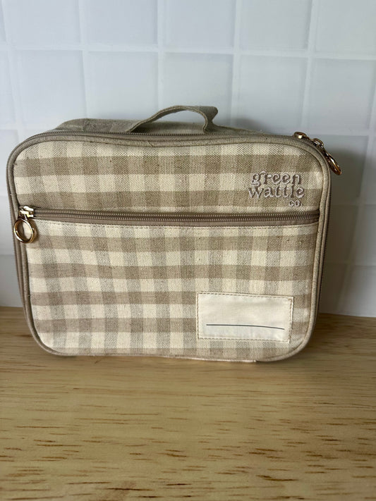 Wattlebag - Wheat Gingham