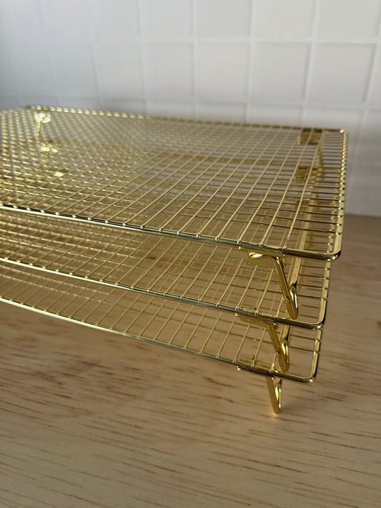 Cooling Rack Trio - Antique Gold
