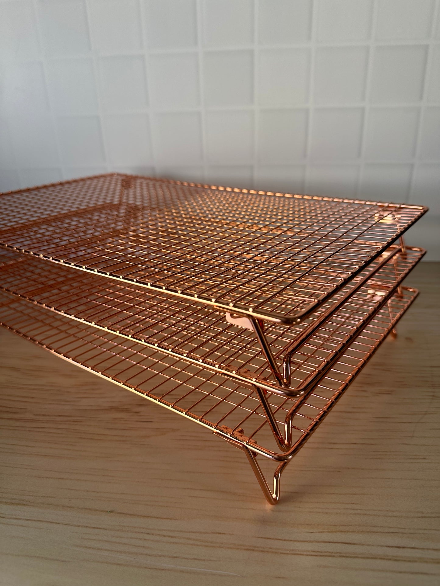 Cooling Rack Trio - Rose Gold